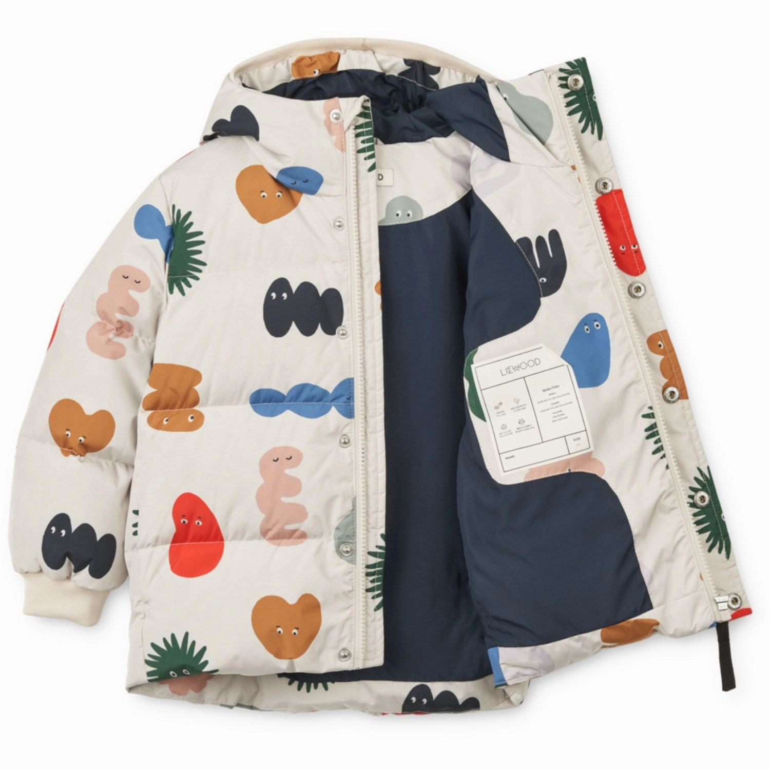 LieWood The Liewood Gang / Sandy Palle Puffer Down Jacket Beading