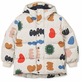 LieWood The Liewood Gang / Sandy Palle Puffer Down Jacket Beading Style