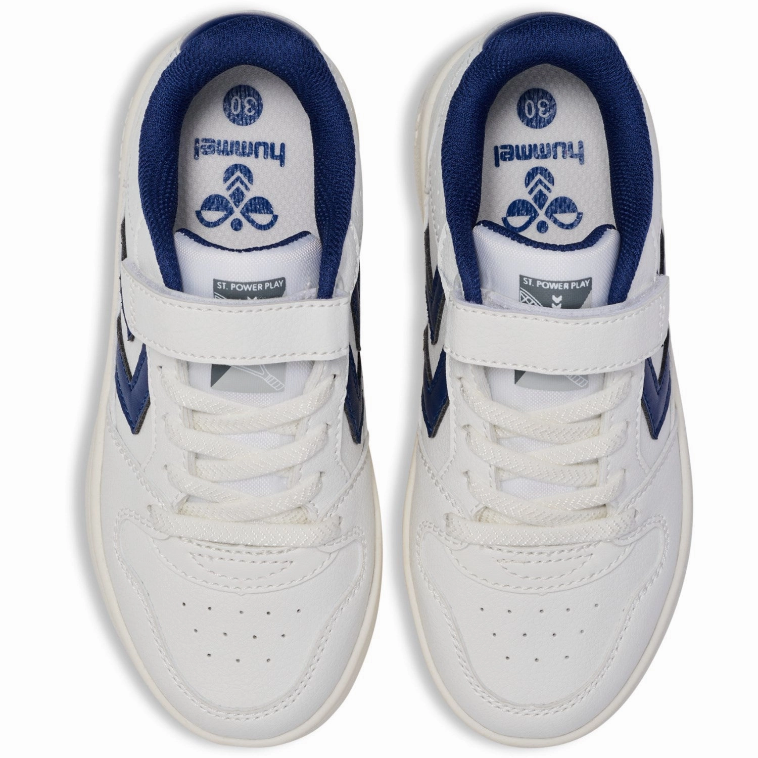 Lightweight shoes Hummel White/Blue St Power Play Jr Sneakers