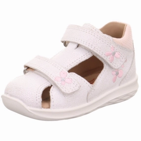 Lightweight shoes Superfit Wei/Rosa Bumblebee Sandal Orthopedic shoes