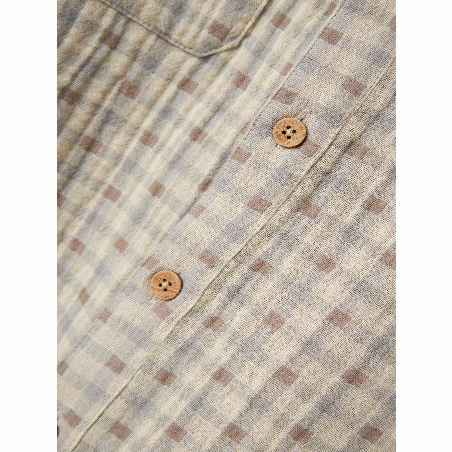 Lil'Atelier Bleached Sand Joey Shirt Polyester