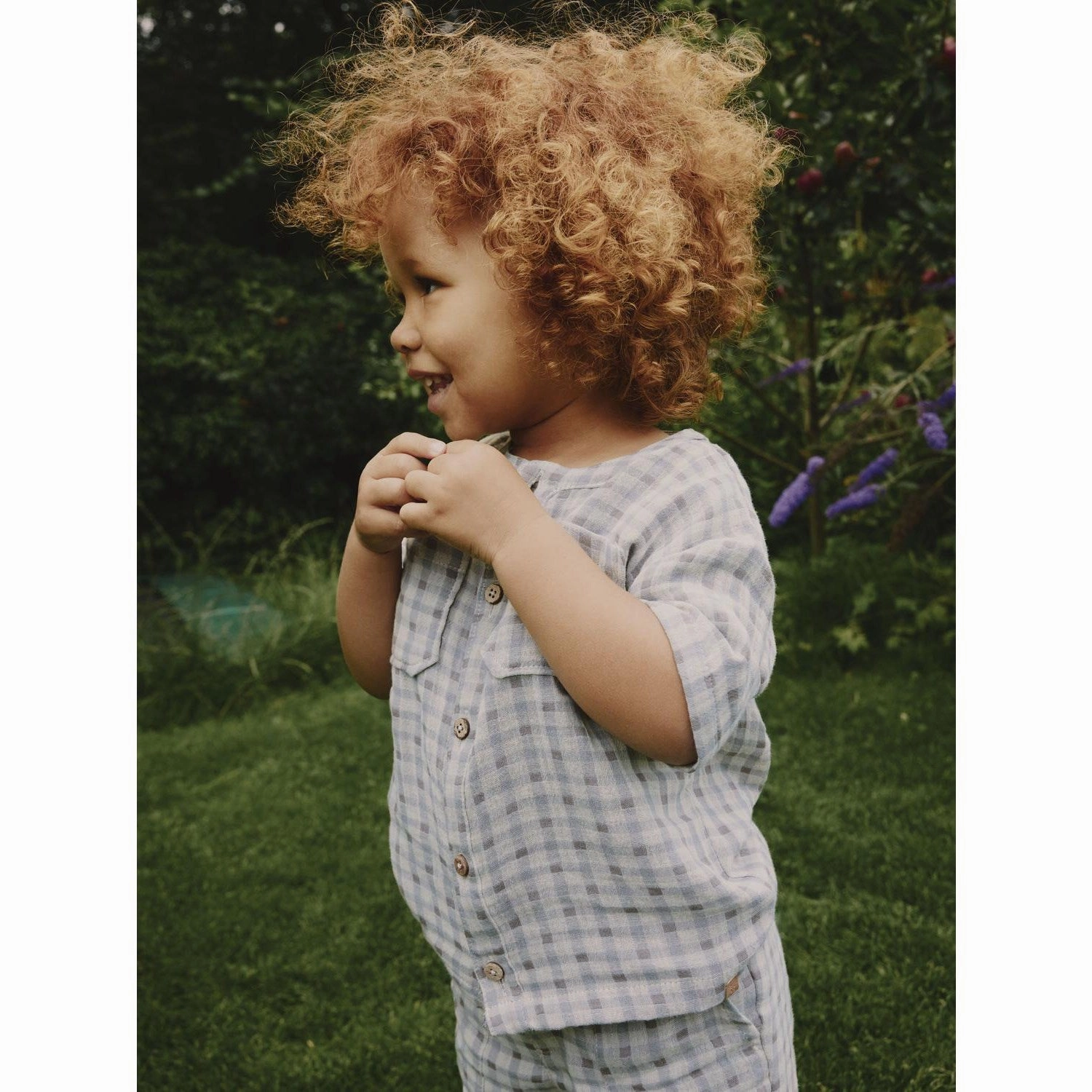 Lil'Atelier Bleached Sand Joey Shirt Polyester