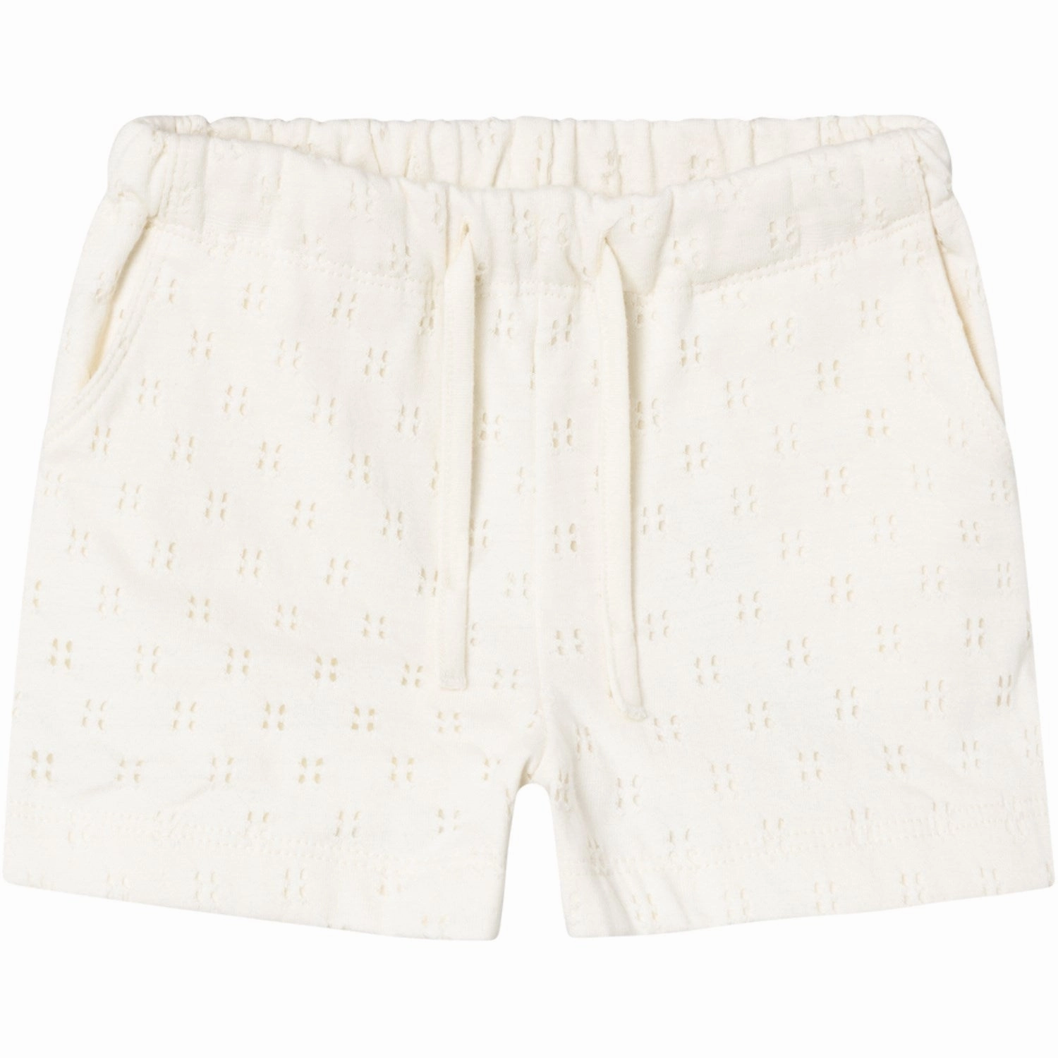 Lil'Atelier Coconut Milk Himaja Shorts Comfortable Subtle
