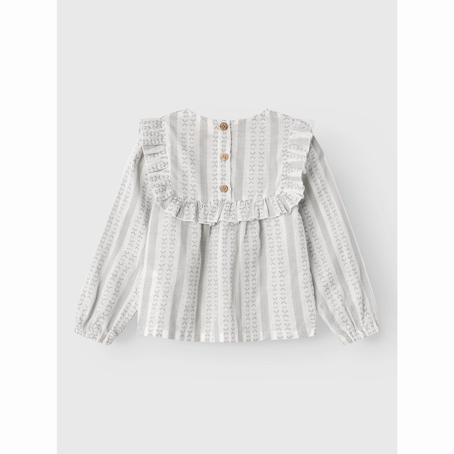 Lil'Atelier Coconut Milk Kenja Loose Shirt Print