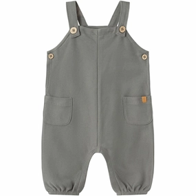 Lil'Atelier Pewter Kaleo Loose Overall Polyester Modern