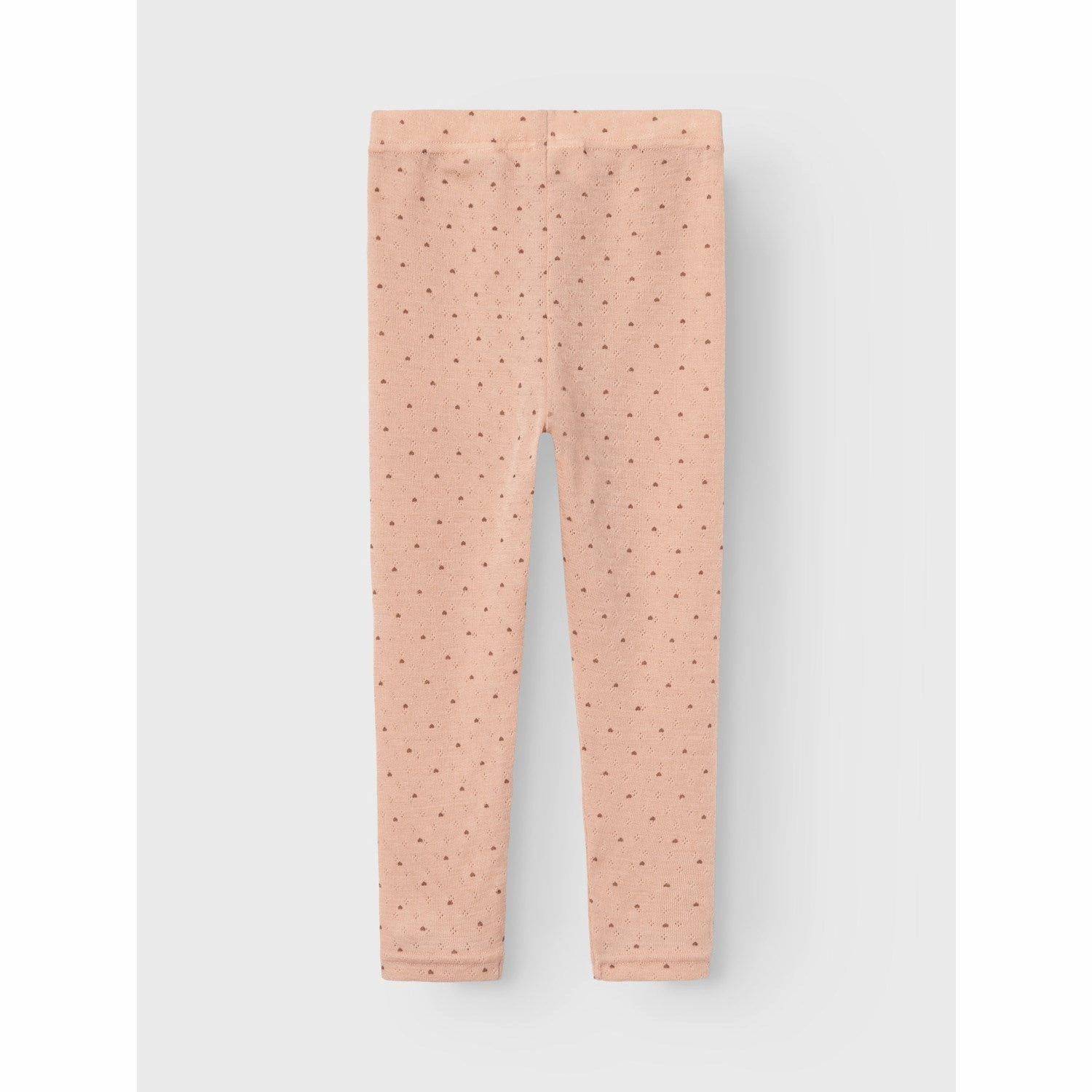 Lil'Atelier Rugby Tan Nava Wool Leggings Polyester