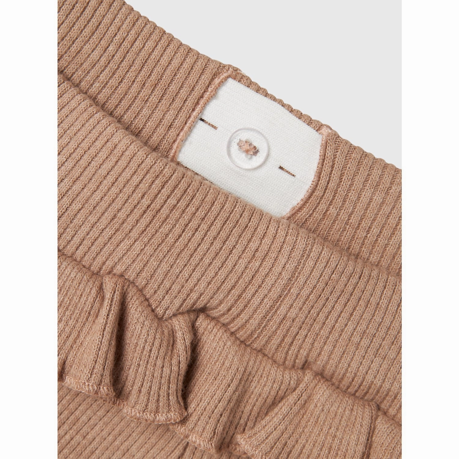 Lil'Atelier Rugby Tan Sophia Sim Pants Bow
