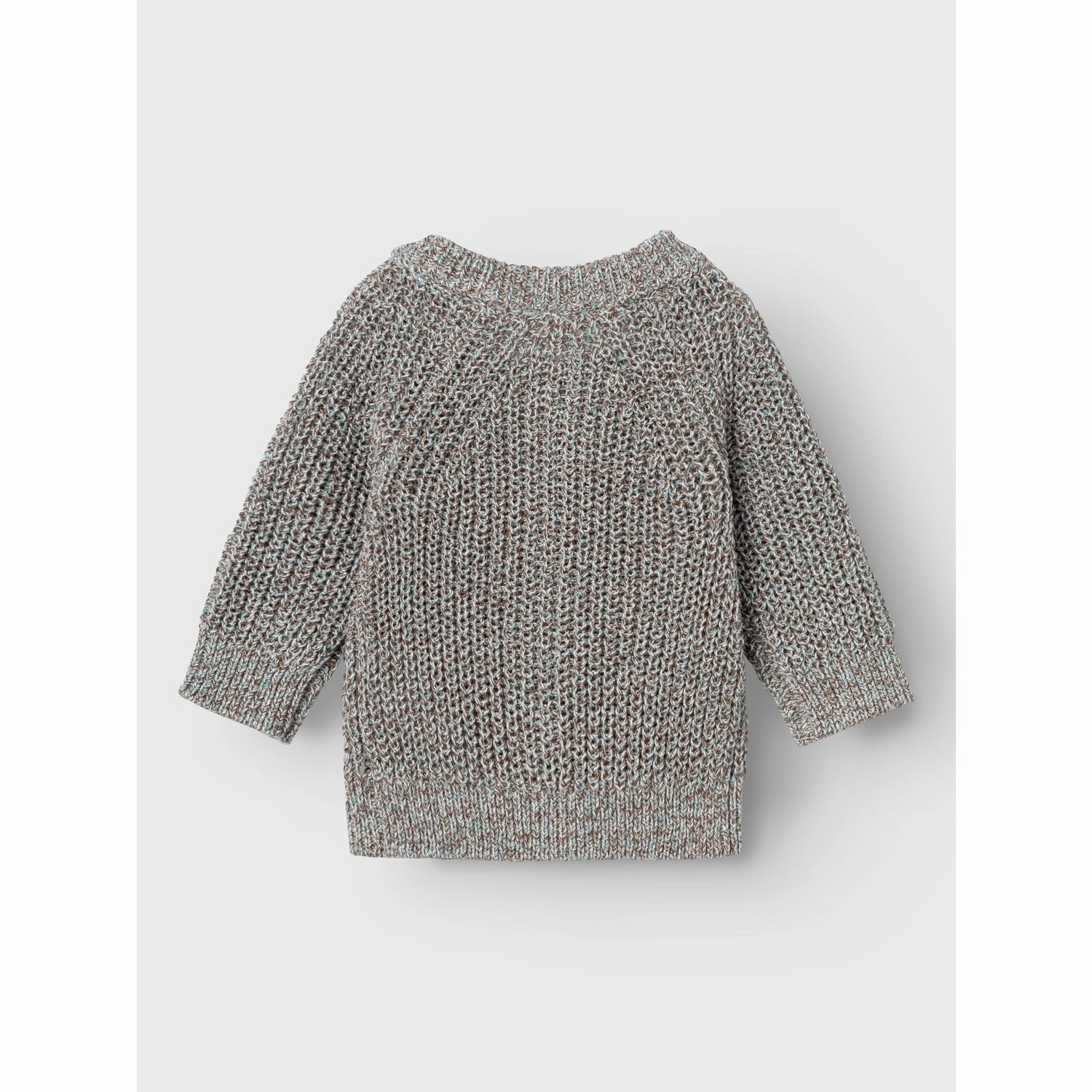 Lil'Atelier Sky Gray Noro Knit Cardigan Polyester