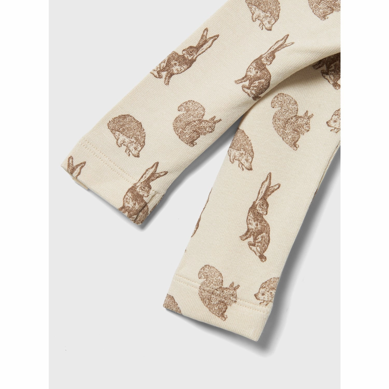 Lil'Atelier Turtledove Saba Slim Leggings Polished