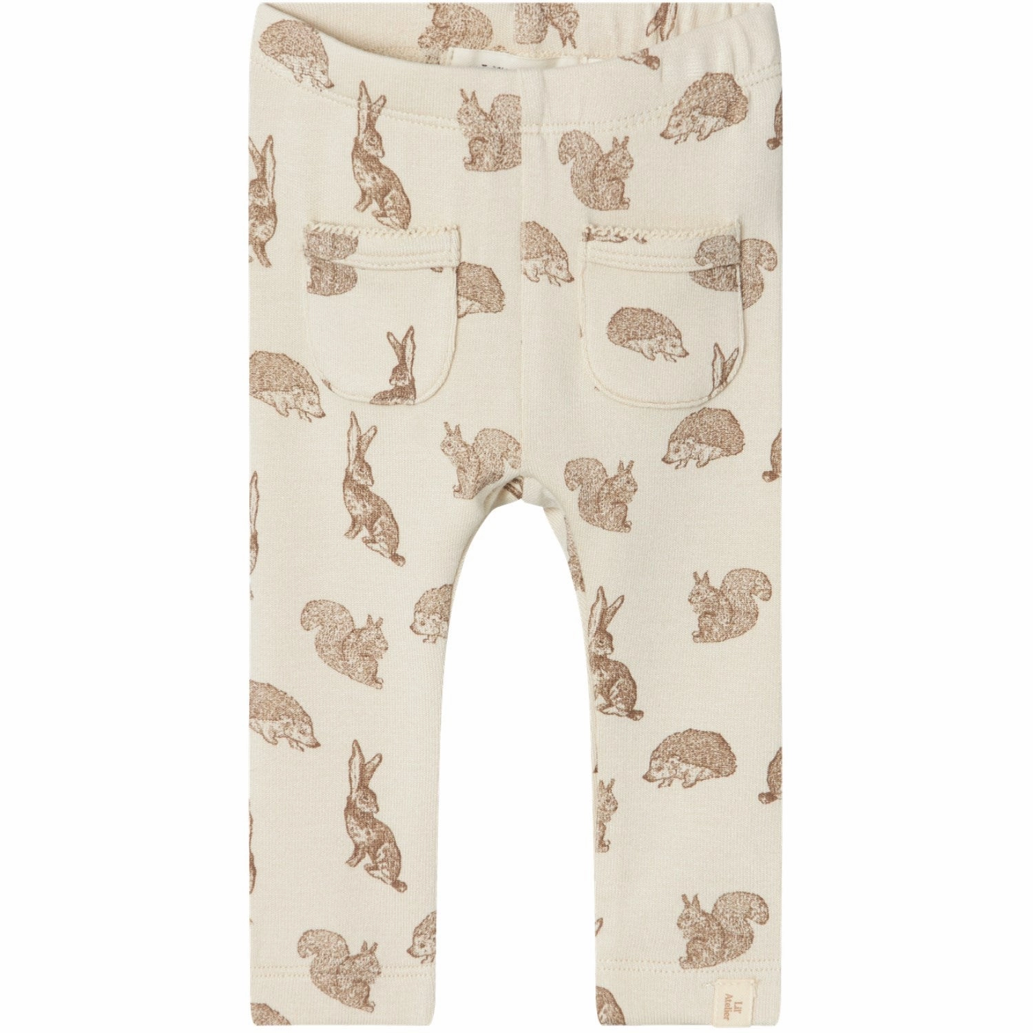 Lil'Atelier Turtledove Saba Slim Leggings Polished Trend