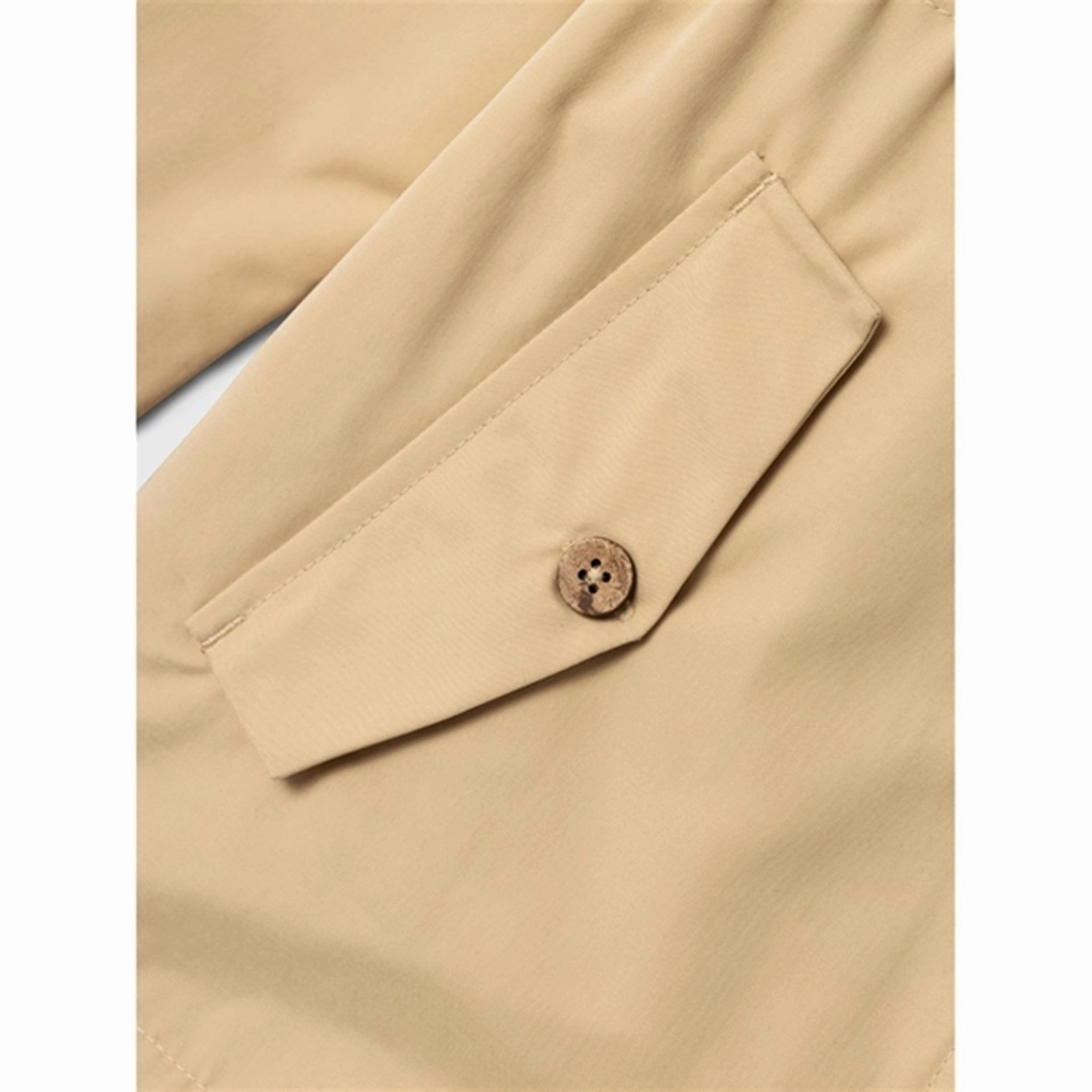 Lil'Atelier Warm Sand Lamadelin Trenchcoat Sophisticated