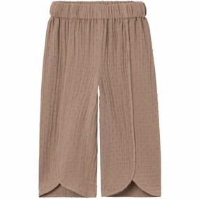 Lil'Atelier Woodsmoke Lamia Ancle Loose Pant Seam Ethereal