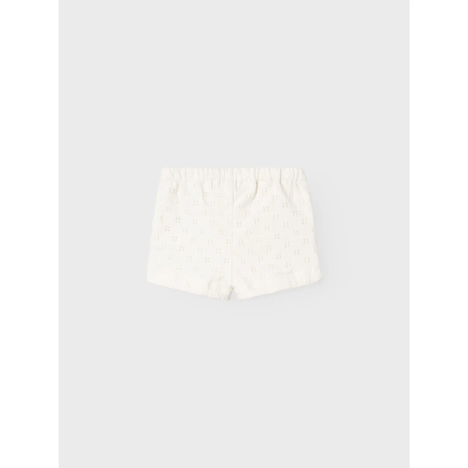 Lil'Atelier Coconut Milk Himaja Shorts Stitch