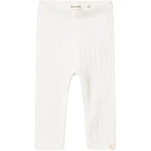 Lil'Atelier Coconut Milk Rachel Nis Slim Leggings Noos Relaxed Suede