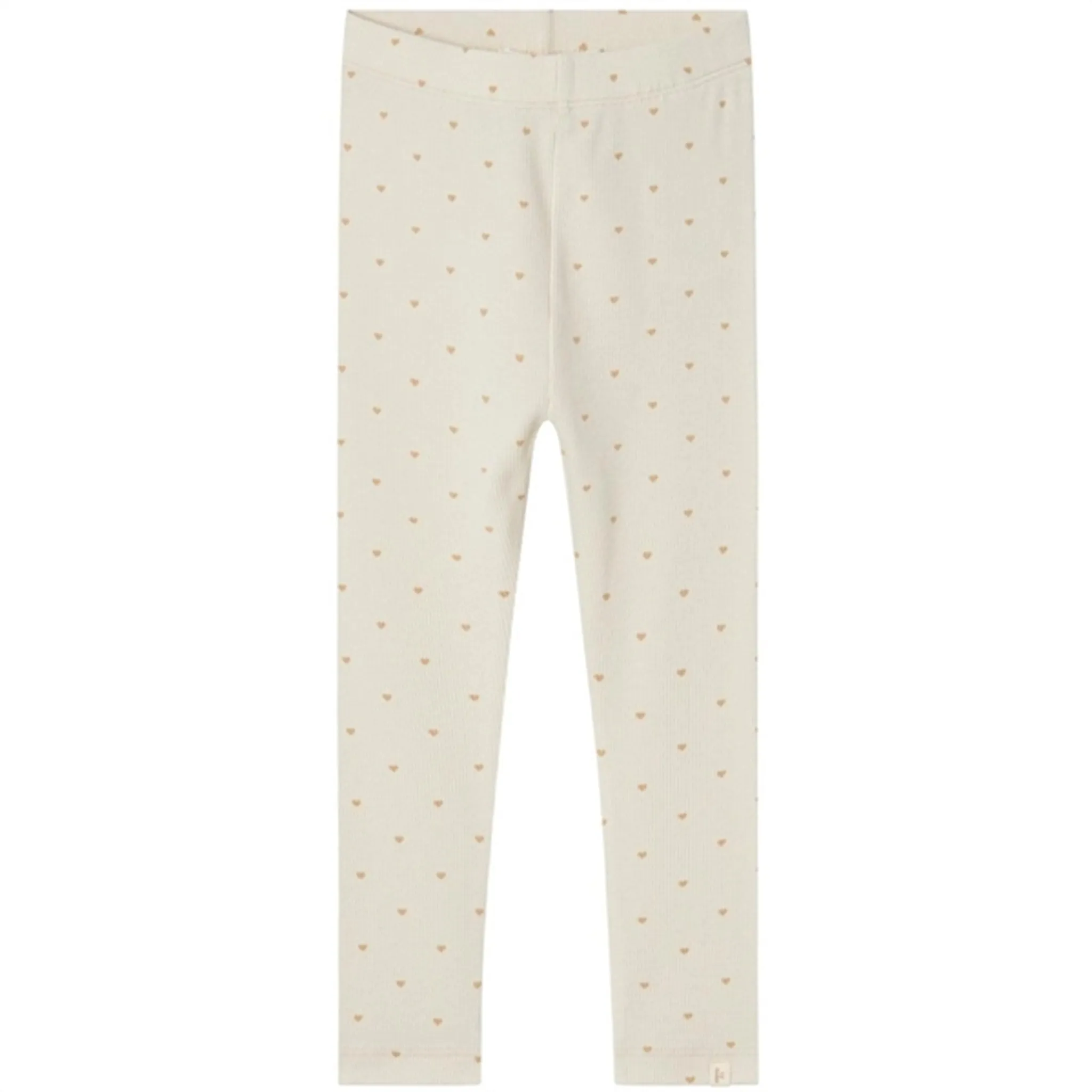 Lil'Atelier Turtledove Heart Gago Slim Leggings Noos Button Bold