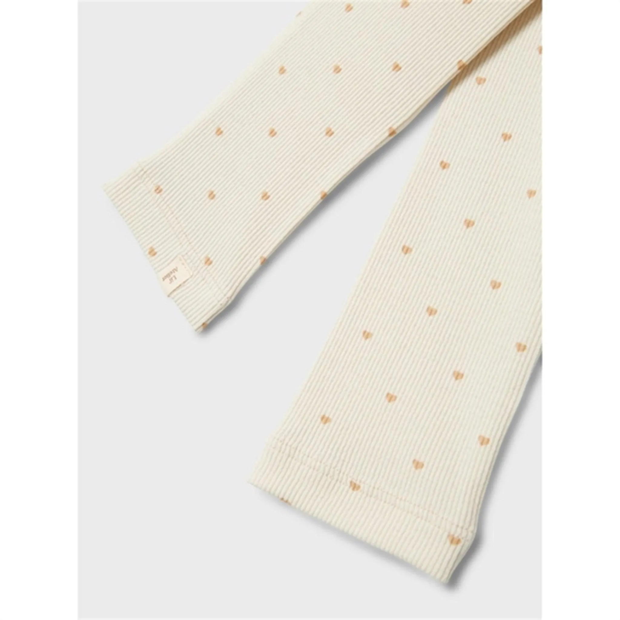 Lil'Atelier Turtledove Heart Gago Slim Leggings Noos Button
