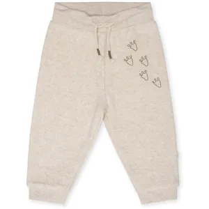 Linen That's Mine Creme Melange Saxo Sweatpants Laid-back