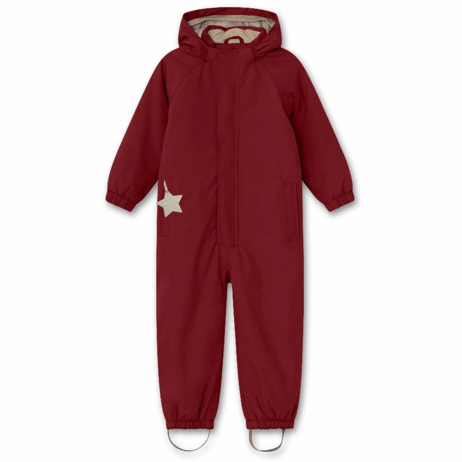 Linen Mini A ture Red Merlot Wilbo Snowsuit Trend