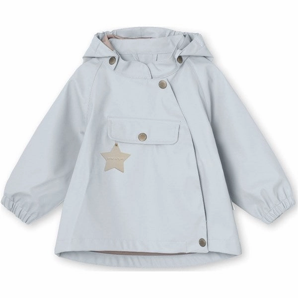 Linen MINI A TURE Wainis Regn set Pearl Blue