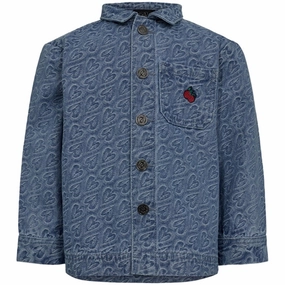 Linen Sofie Schnoor Light Denim Blue Jacket Fabric