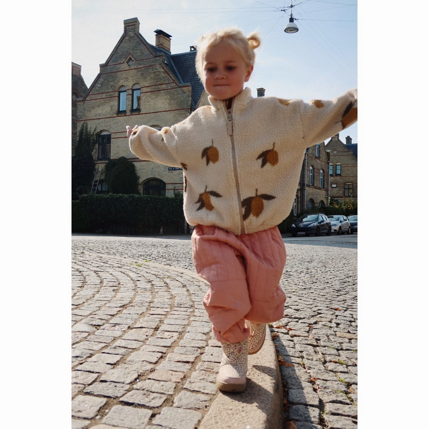 Long-lasting Konges Sljd Mon Grand Citron Jody Teddy Jacket Grs