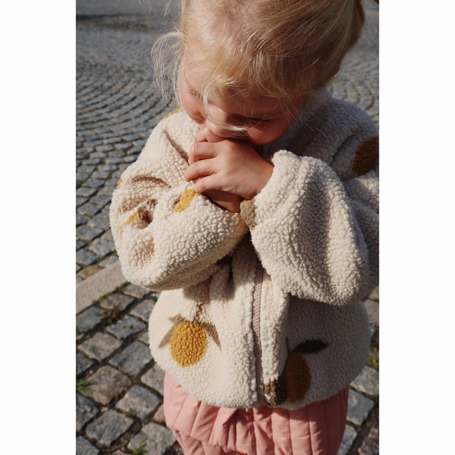 Long-lasting Konges Sljd Mon Grand Citron Jody Teddy Jacket Grs