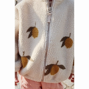 Long-lasting Konges Sljd Mon Grand Citron Jody Teddy Jacket Grs Comfortable