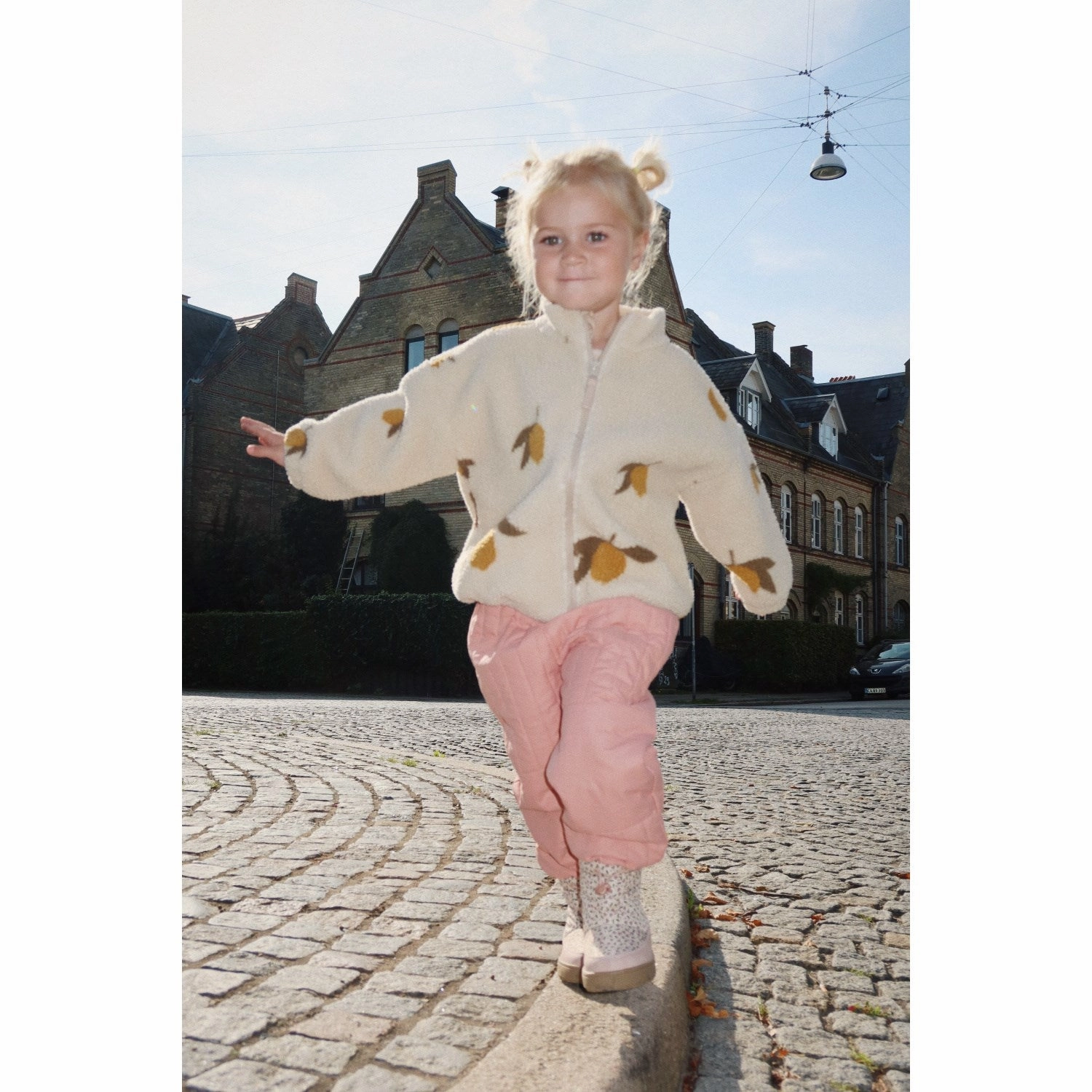 Long-lasting Konges Sljd Mon Grand Citron Jody Teddy Jacket Grs