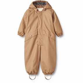 Long-lasting Wheat Cappuccino Thermo Rainsuit Aiko Bold