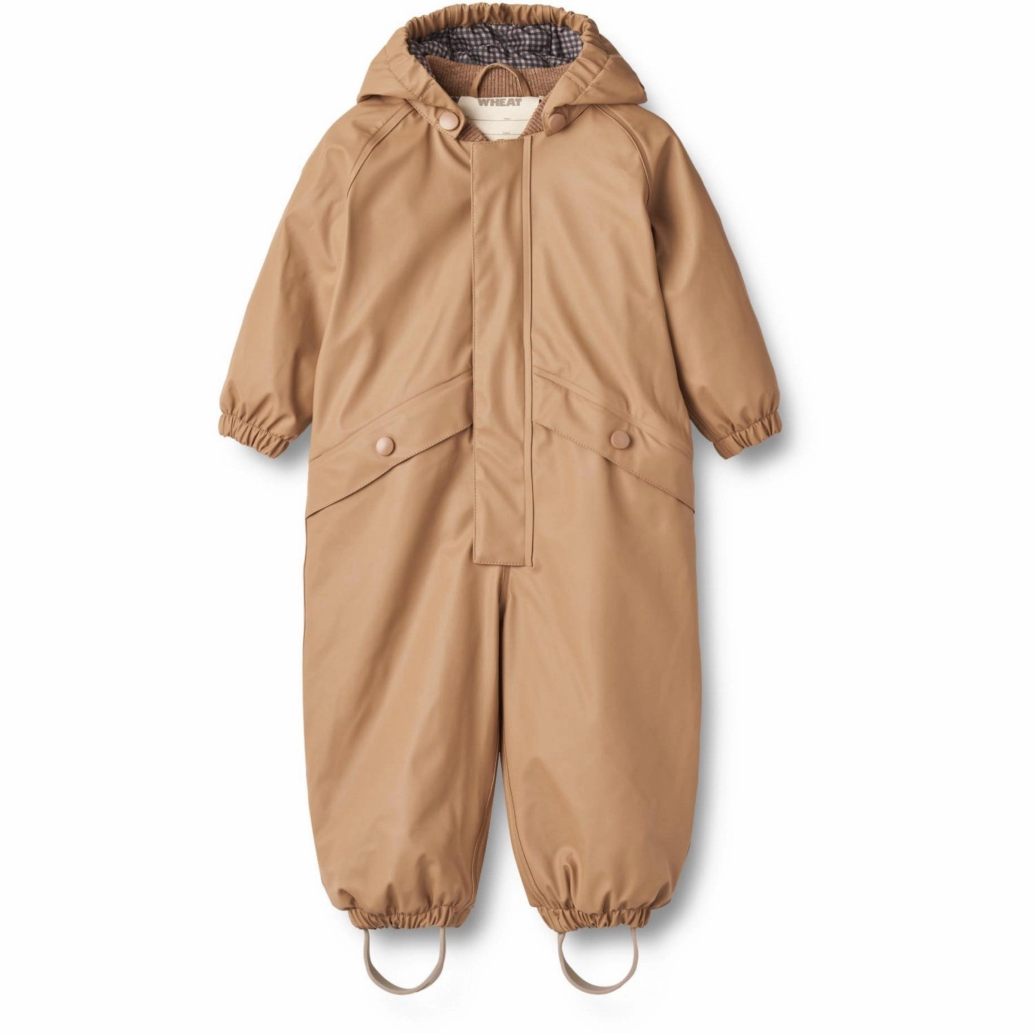 Long-lasting Wheat Cappuccino Thermo Rainsuit Aiko Bold