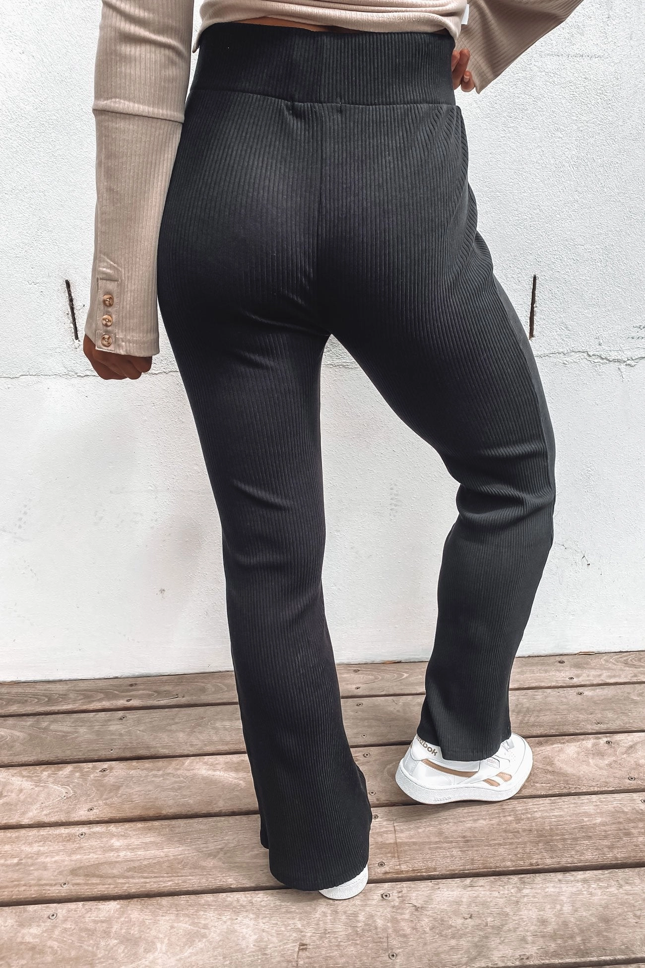 Lux Flare Pant Black sale washing machine