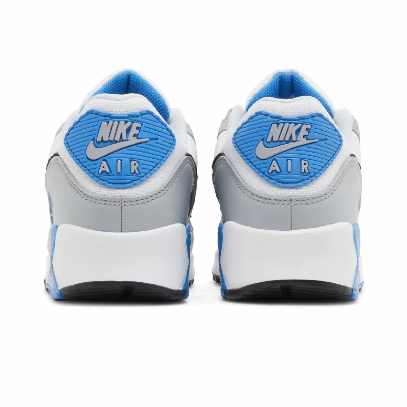 Luxe comfort Nike Air Max 90 Pure Platinum Photo Blue
