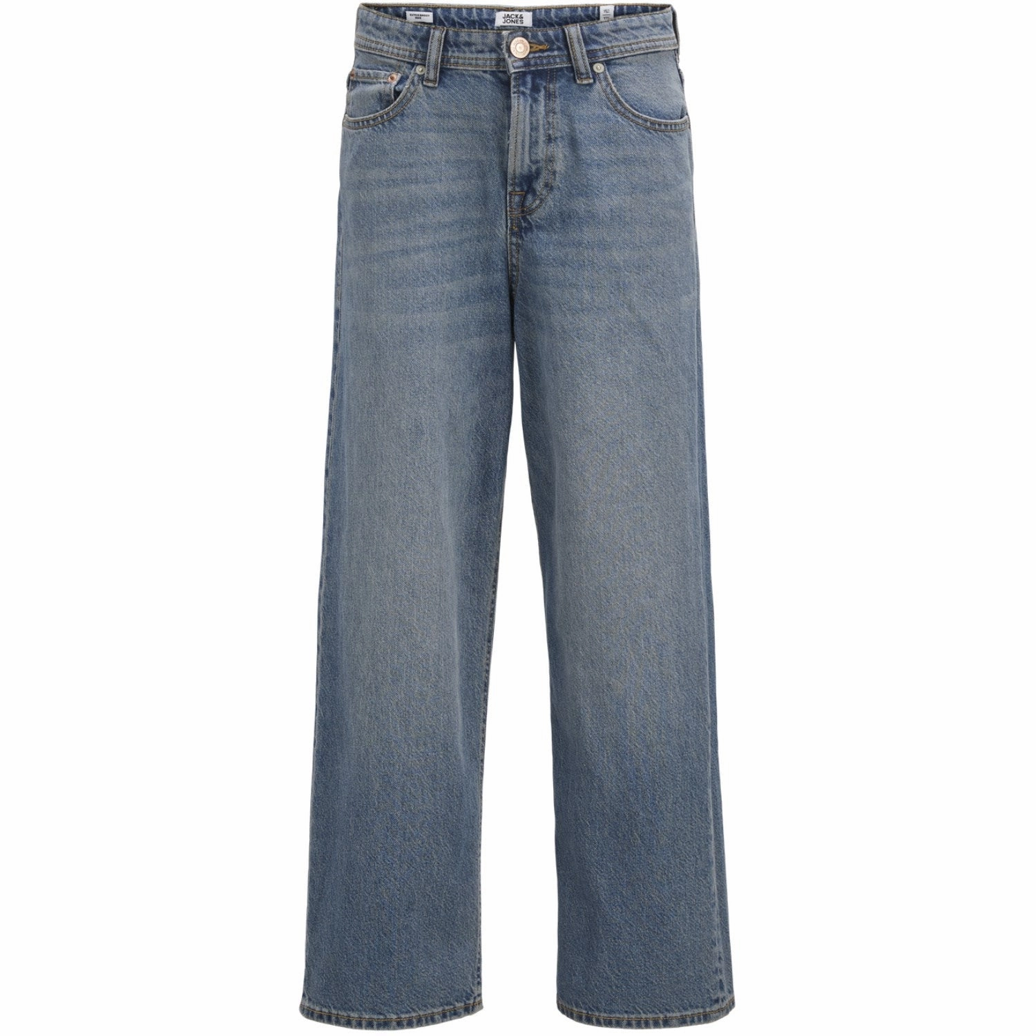 Luxe Jack & Jones Junior Blue Denim Iron Original Sq 203 Jeans Noos Stylish