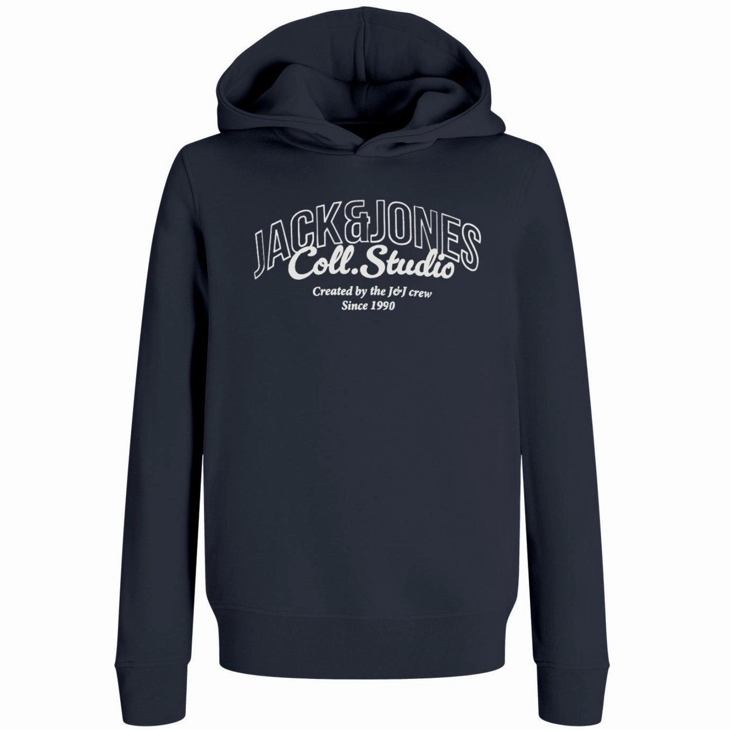 Jack & Jones Junior Sky Captain Big Print Jjmakoto Sweat Hood Jnr Inspiring Pioneer