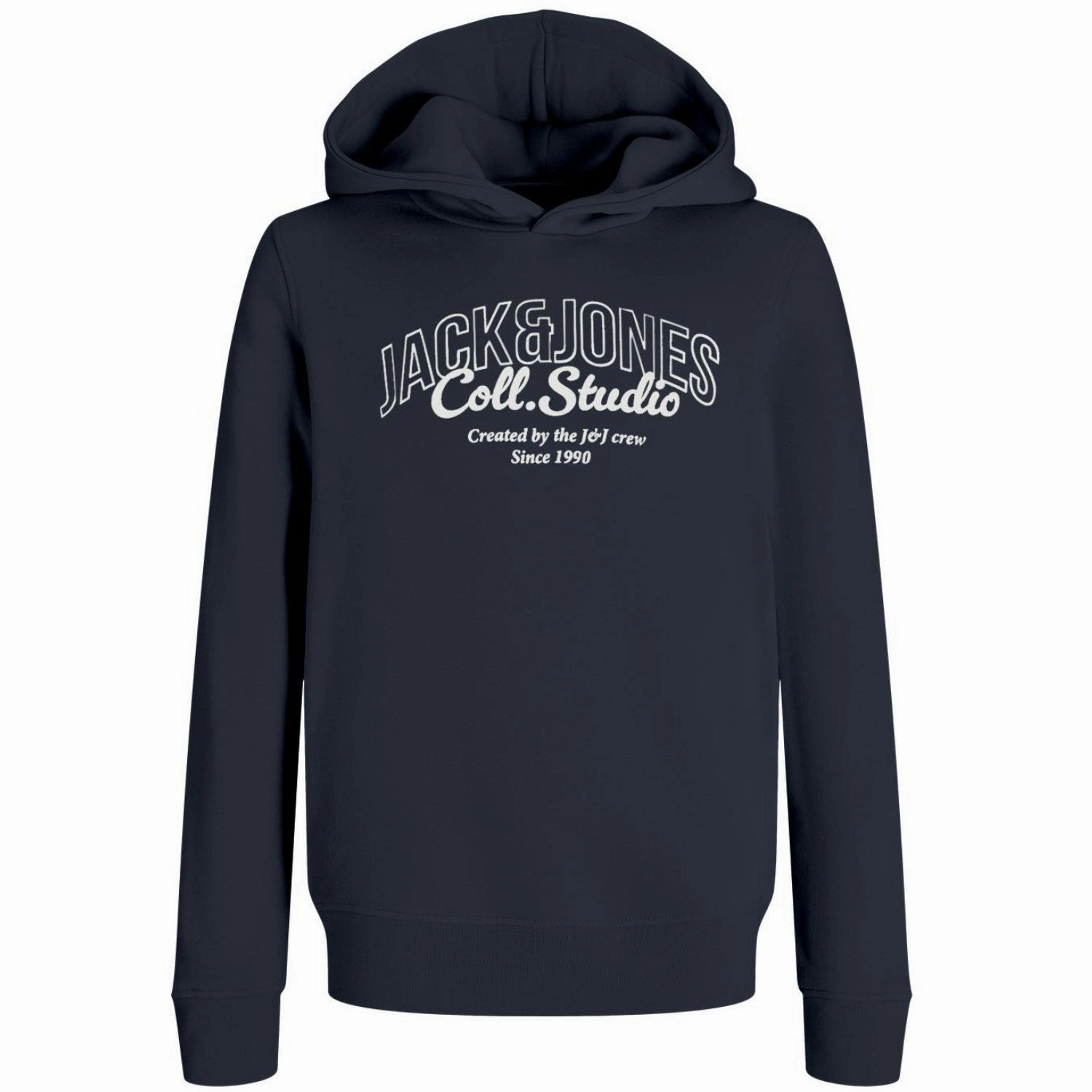 Luxe Jack & Jones Junior Sky Captain Big Print Jjmakoto Sweat Hood Jnr Creative