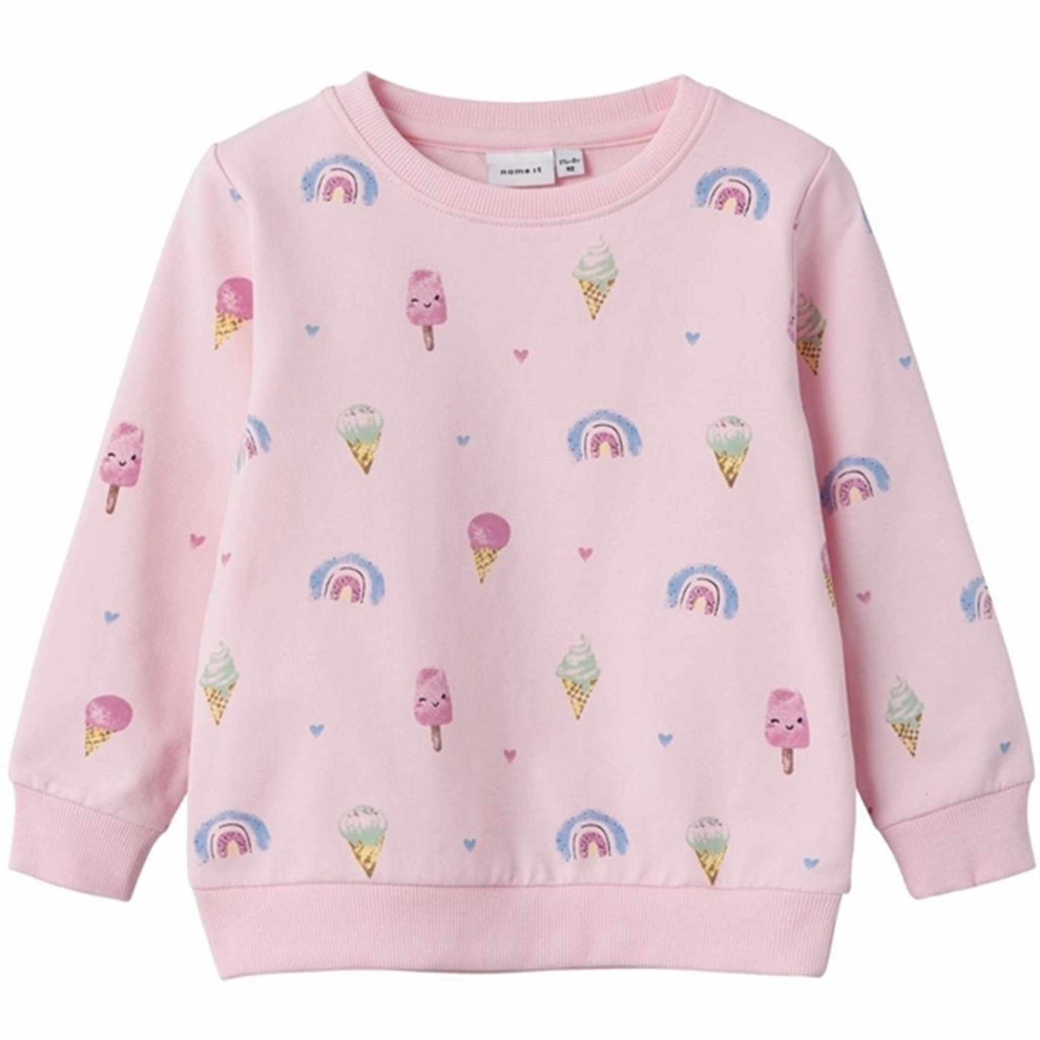 Valuable Name it Parfait Pink Fransia Light Sweatshirt Ethical
