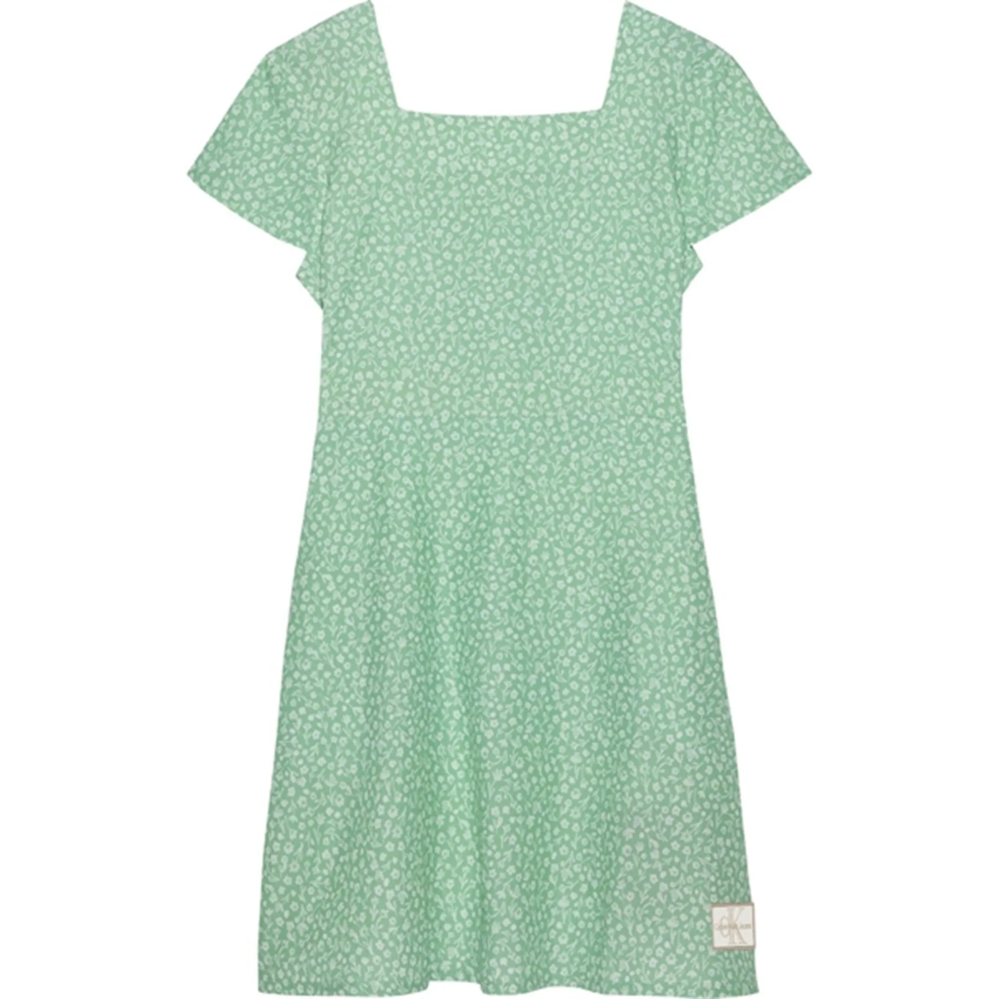 Luxurious Calvin Klein Flower Aop Dress Flower Aop Alluring
