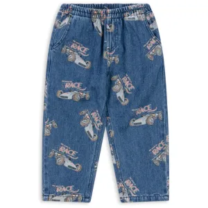 Luxury Konges Sljd Race Denim Magot Pants Gots Distinctive