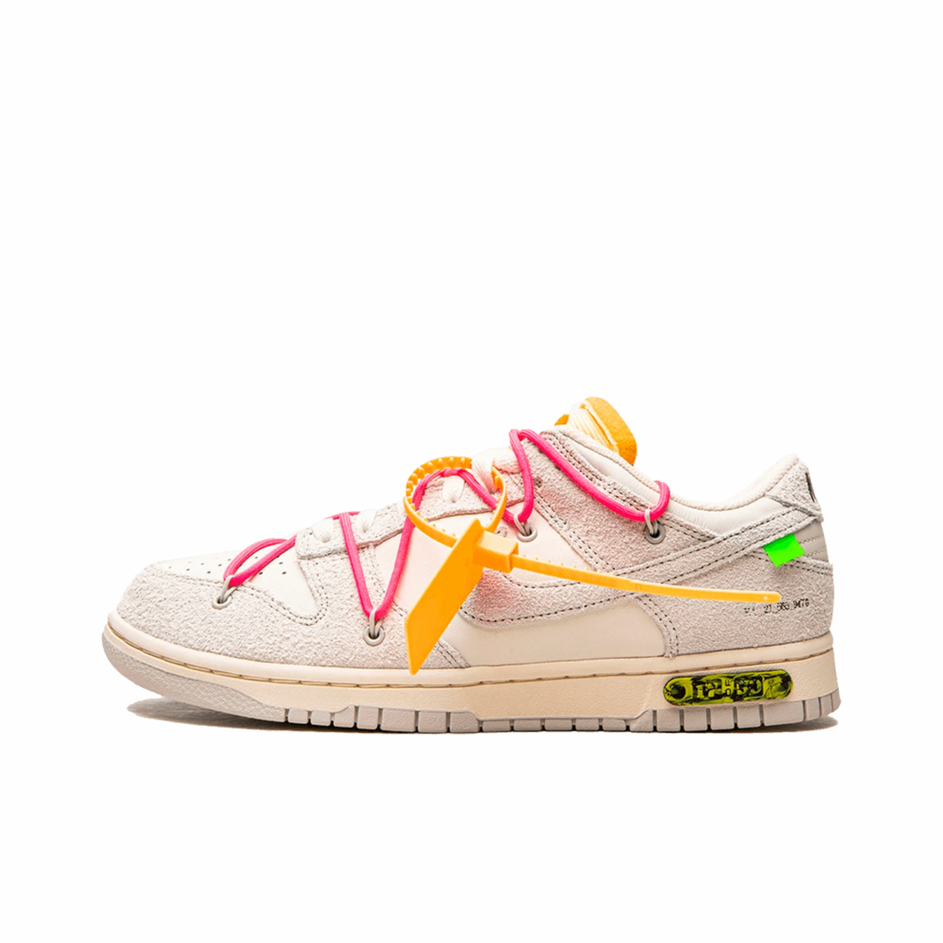 Luxury craftsmanship Nike Dunk Low Off-White Lot 17 Designer quality