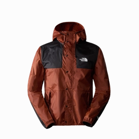 Luxury essentials The North Face Seasonal Mountain Jacket Brick Red High-quality stitching