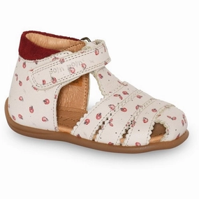 Luxury shoes Pom Pom Sandal Scallop Velcro Ladybird Trail shoes