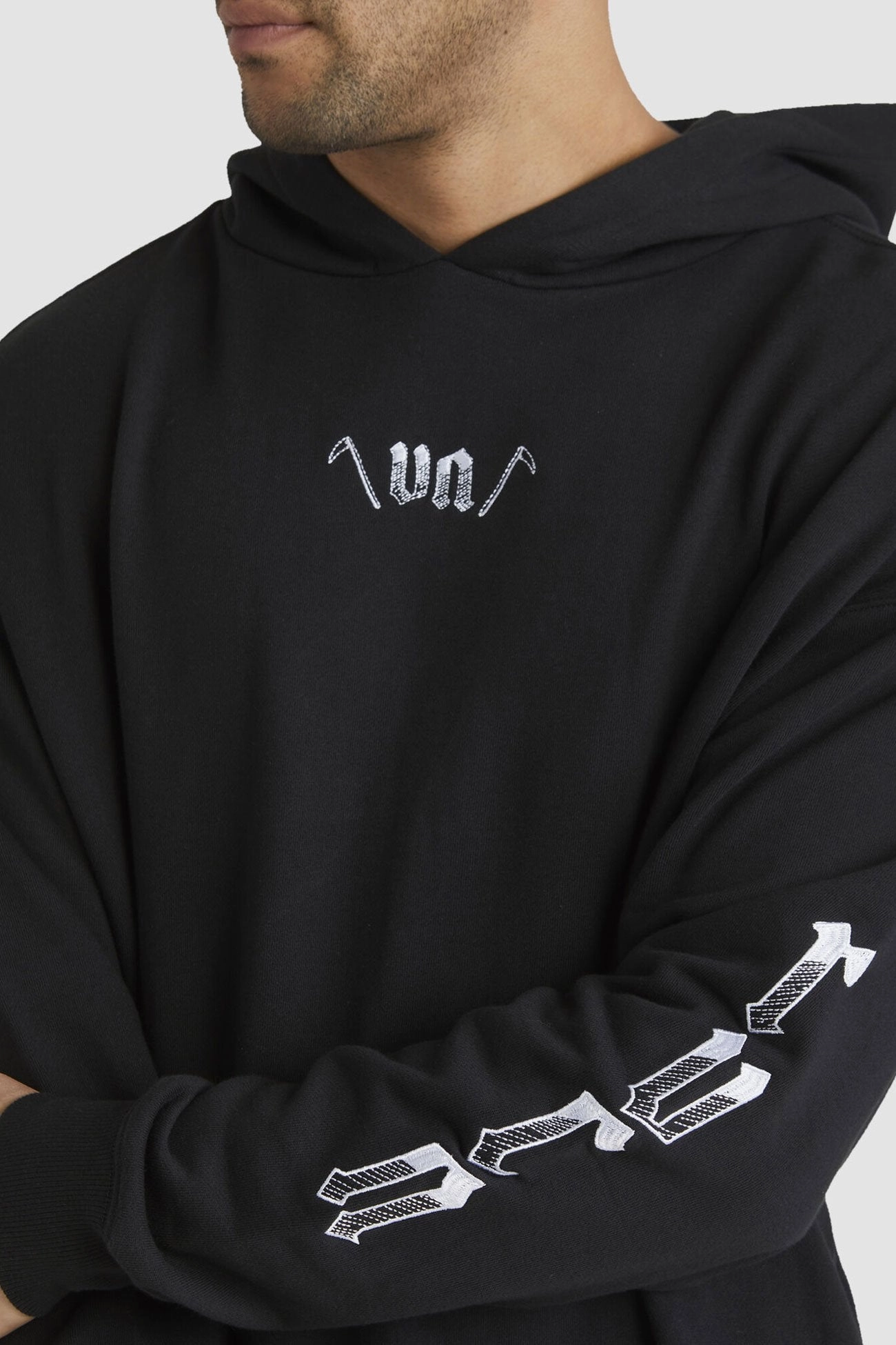 Lynes VA Hoodie Black sale stickers