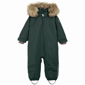 Magnetic En Fant Green Gables Baby Snowsuit m. Fake Fur Exclusive