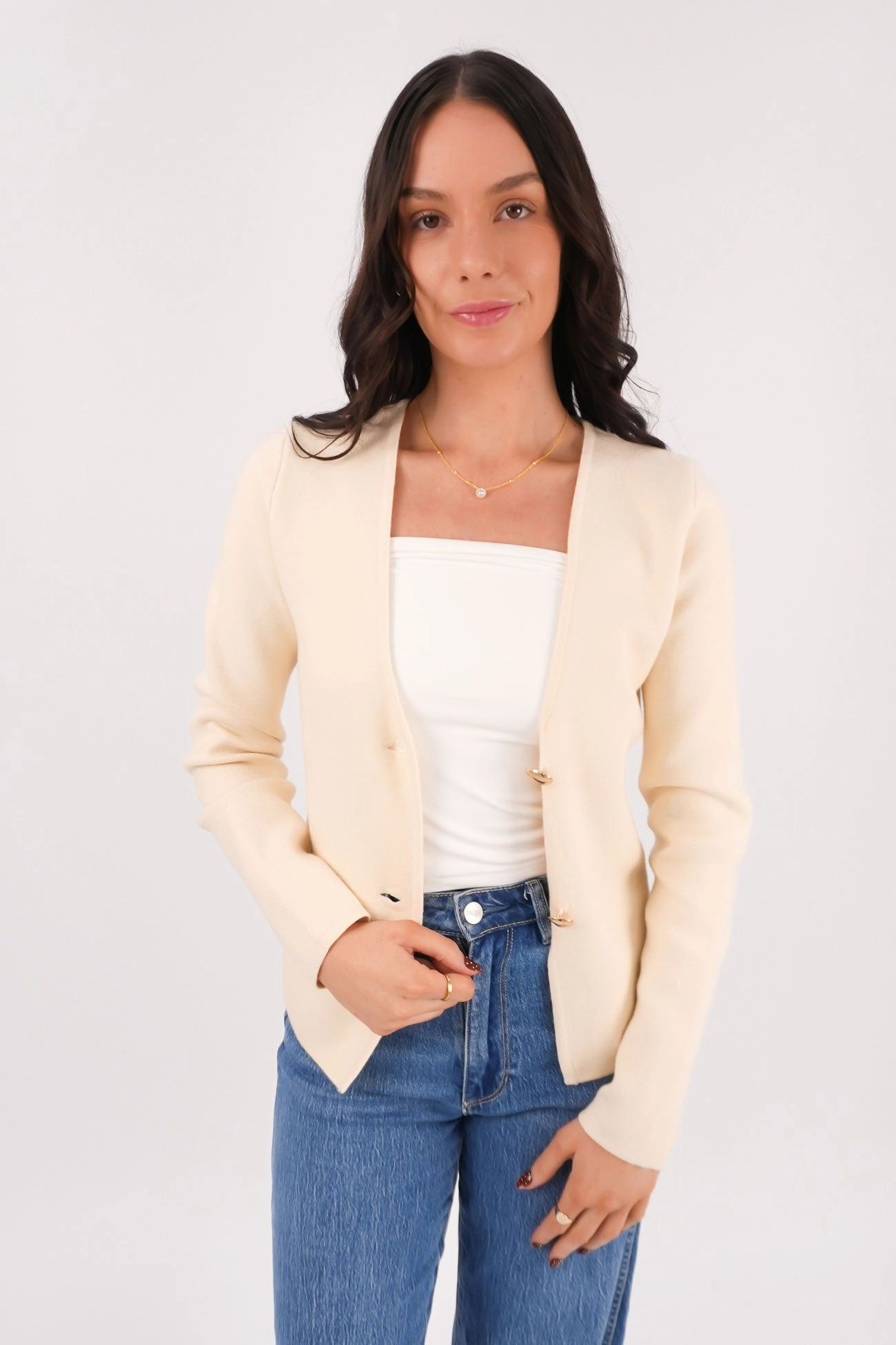 Maise Cardigan Cream easter sale