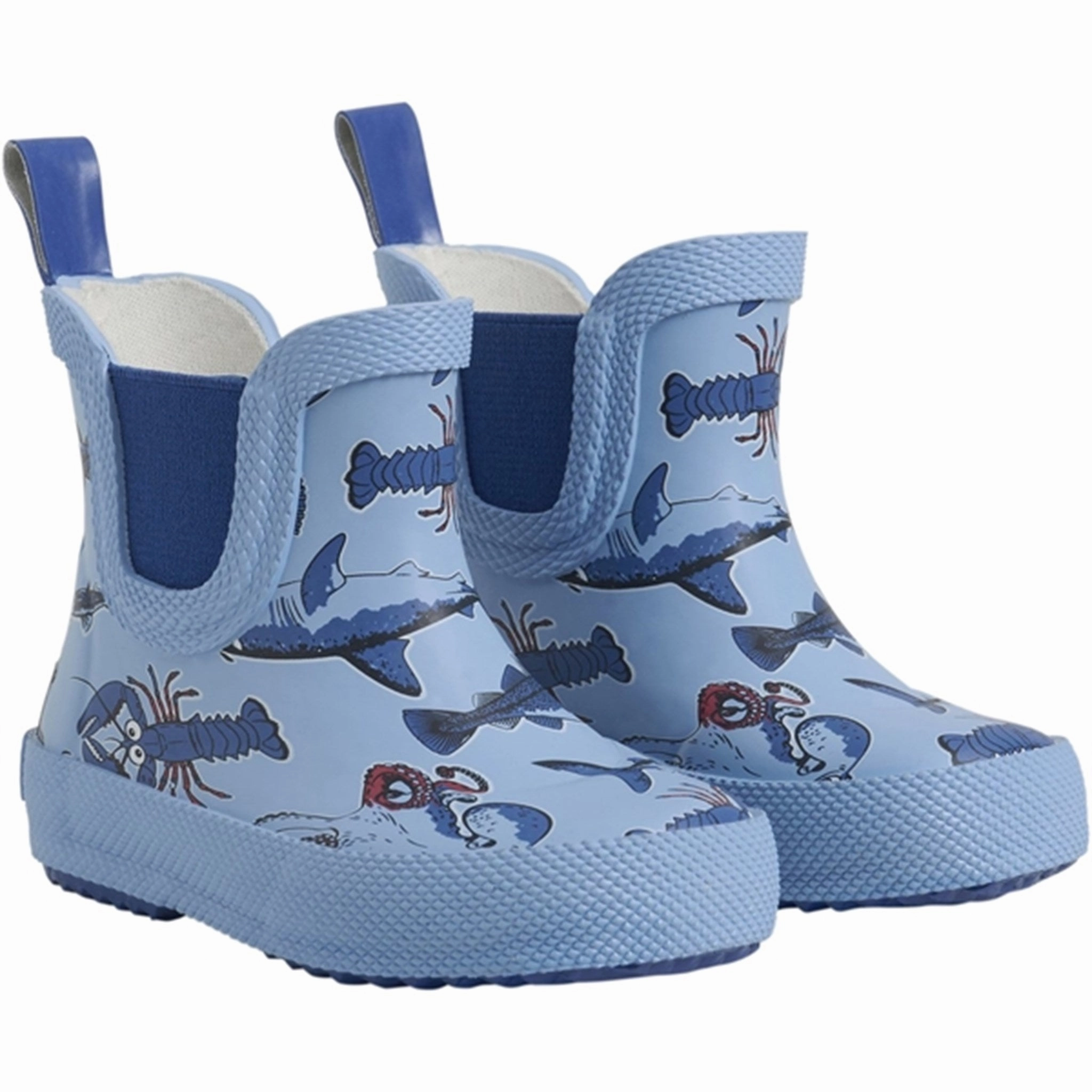 CeLaVi Rain Boots Aop Federal Blue Ethical Inspiring