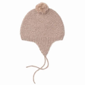Majestic lalaby Toast Cashmere Bobo Hat Sophisticated