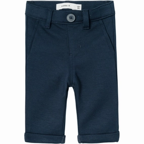 Majestic Name It Dark Sapphire Silas Slim Comfort Pants Noos Innovator