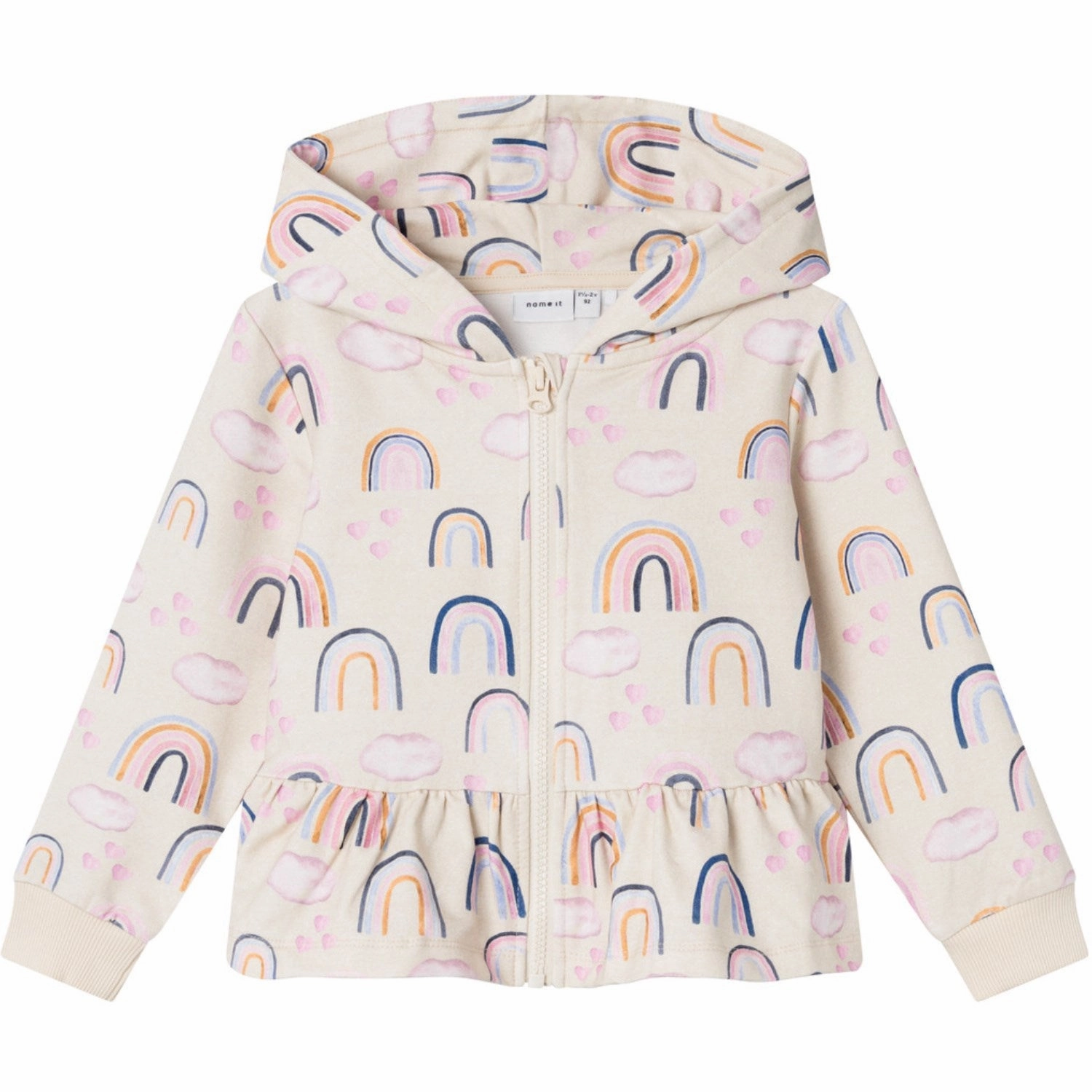 Name It Peyote Melange Kathy Sweat Cardigan Chic Acclaimed