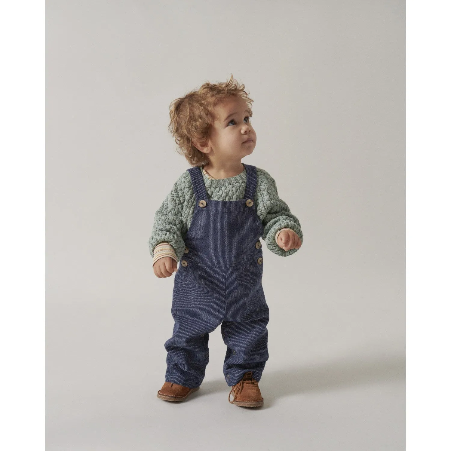 MarMar Chambray Blue Ruben Overalls Beading
