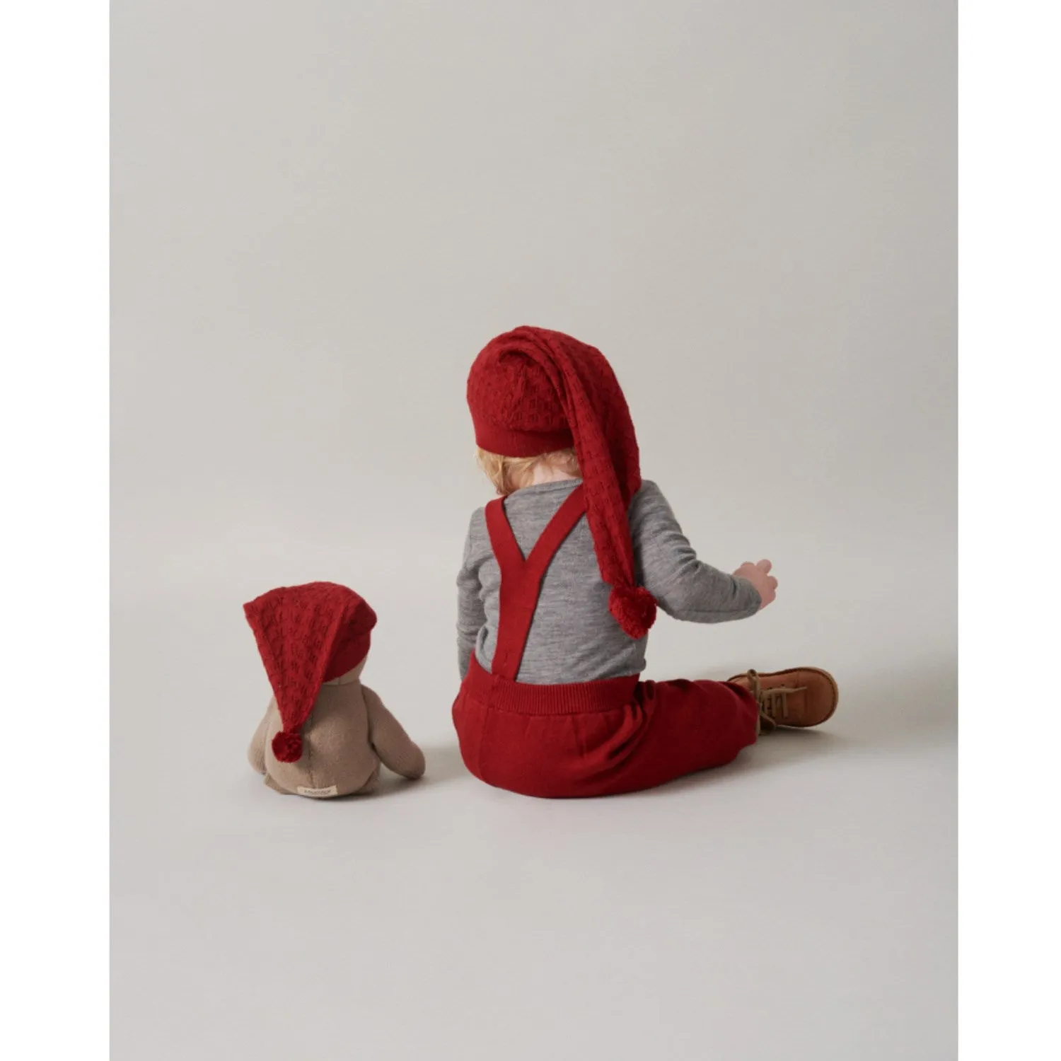 MarMar Cotton Rayon Knit Solid Hibiscus Red Perrin Pants Luxury